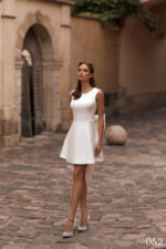 Rochie de mireasa scurta Bellara 052-2-1-scaled