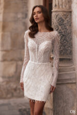Rochie de mireasa scurta Bellara 08-3-scaled