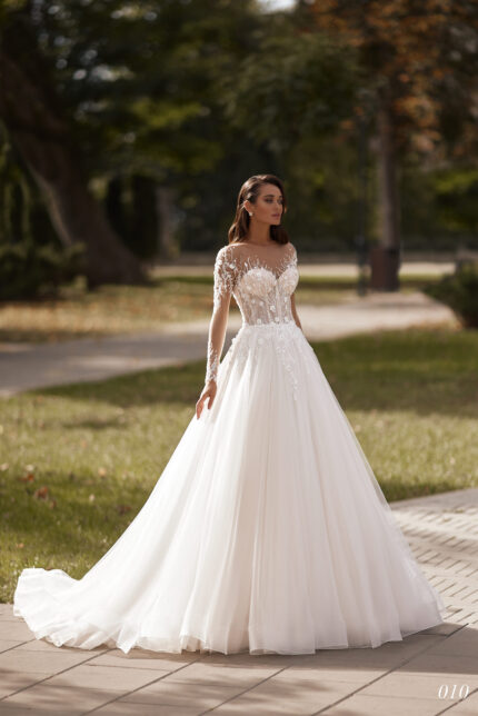 Rochie de mireasa tip A-line Bellara 010-2-scaled