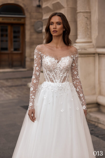 Rochie de mireasa tip A-line Bellara 013-3-scaled