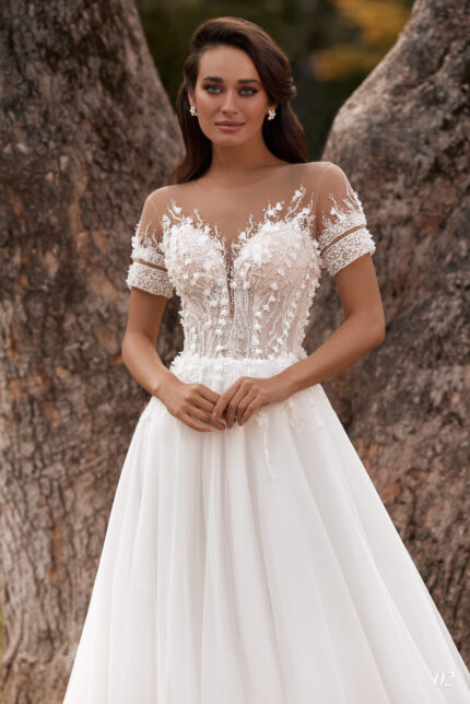 Rochie de mireasa tip A-line Bellara 02-3-scaled
