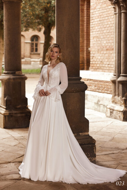 Rochie de mireasa tip A-line Bellara 023-2-scaled