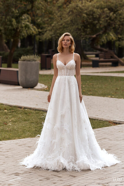 Rochie de mireasa tip A-line Bellara 030-1-scaled