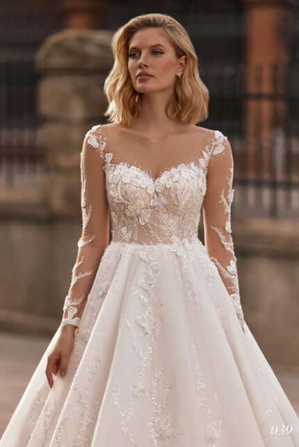 Rochie de mireasa tip A-line Bellara 039-2-1