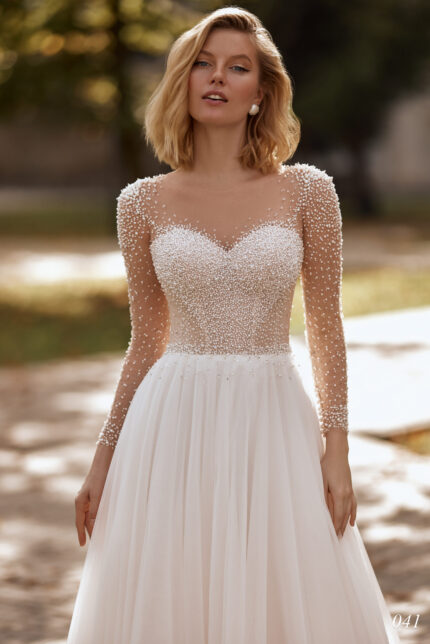 Rochie de mireasa tip A-line Bellara 041-2-1