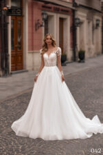 Rochie de mireasa tip A-line Bellara 042-2-scaled