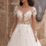 Rochie de mireasa tip A-line Bellara 047-3-scaled