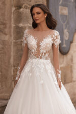 Rochie de mireasa tip A-line Bellara 047-3-scaled
