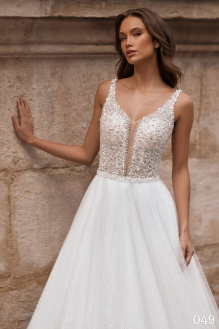 Rochie de mireasa tip A-line Bellara 049-3-scaled
