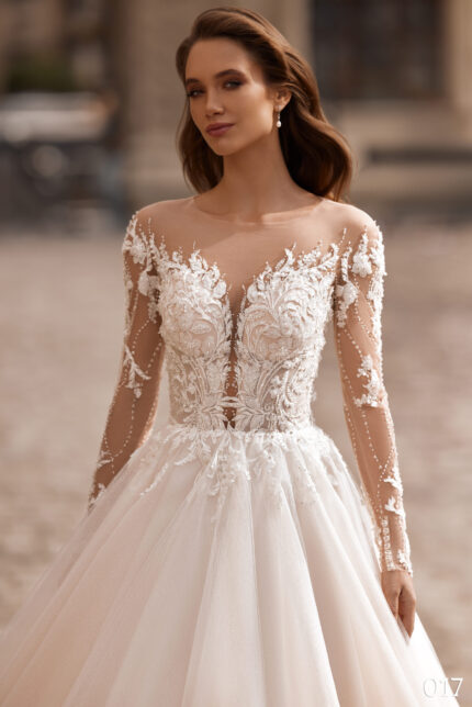 Rochie de mireasa tip printesa Bellara 017-3-scaled