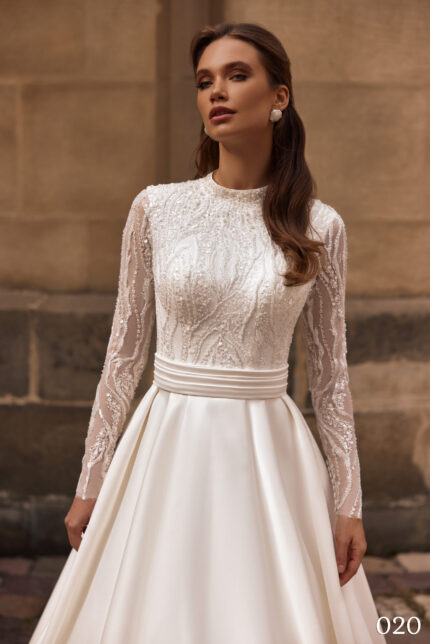 Rochie de mireasa tip printesa Bellara 020_3-scaled