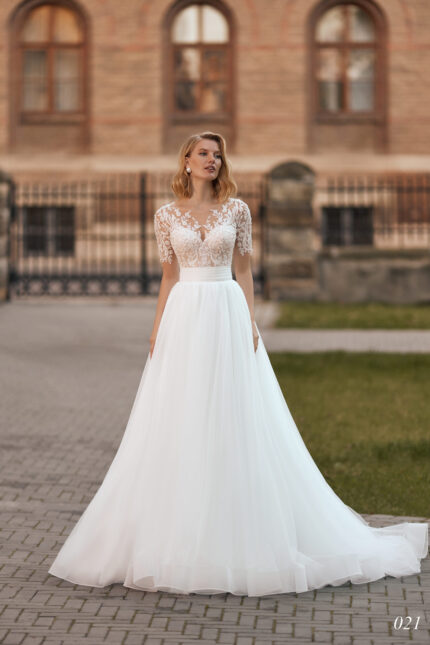 Rochie de mireasa tip printesa Bellara 021-2-scaled