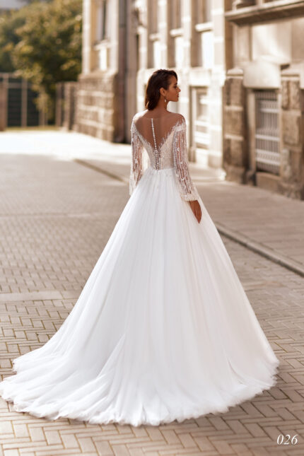 Rochie de mireasa tip printesa Bellara 026-1-scaled