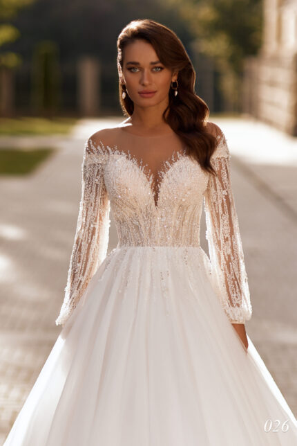 Rochie de mireasa tip printesa Bellara 026-3-scaled