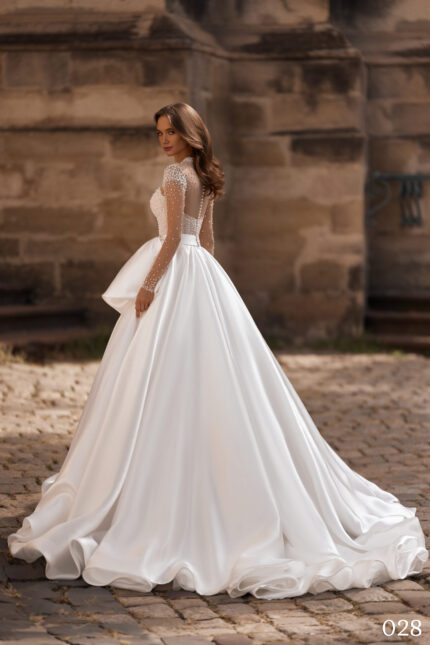Rochie de mireasa tip printesa Bellara 028-1-scaled