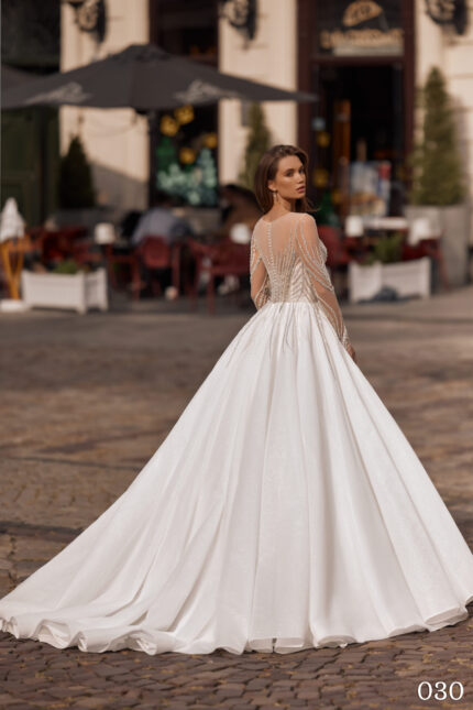 Rochie de mireasa tip printesa Bellara 030-1-scaled