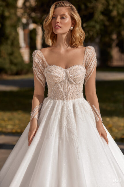 Rochie de mireasa tip printesa Bellara 035-2-scaled