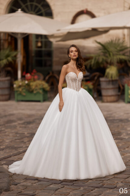 Rochie de mireasa tip printesa Bellara 05-3-scaled