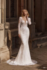 Rochie de mireasa tip sirena Bellara 01-2-scaled