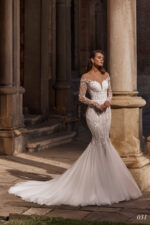 Rochie de mireasa tip sirena Bellara 031-3-scaled