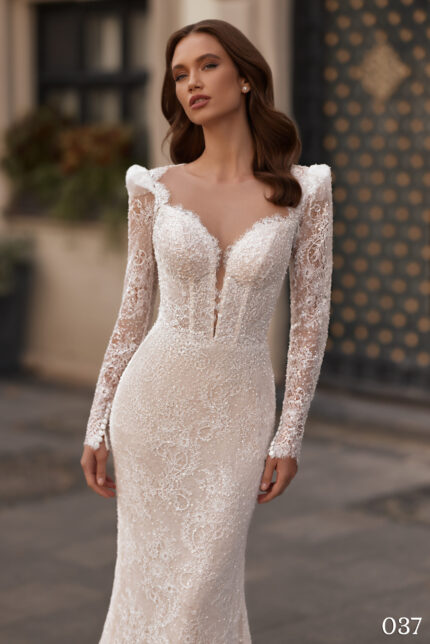 Rochie de mireasa tip sirena Bellara 037-3-scaled