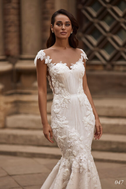 Rochie de mireasa tip sirena Bellara 047-3-3