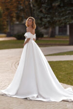 Rochie de mireasa tip sirena cu trena Bellara 015-4-scaled