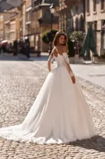 Rochie de mireasă Bellara 047 - imagine 3