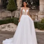 Rochie de mireasa tip A-line Bellara 02