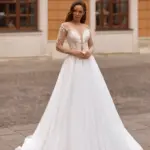 Rochie de mireasa tip A-line Bellara 027