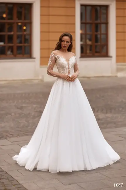 Rochie de mireasa tip A-line Bellara 027