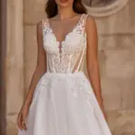 Rochie de mireasa tip A-line Bellara 031