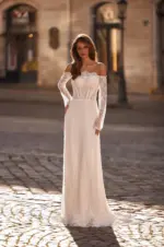 Rochie de mireasa tip A-line Bellara 07