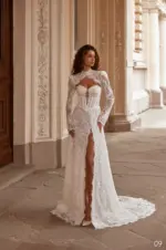 Rochie de mireasa tip A-line Bellara 09