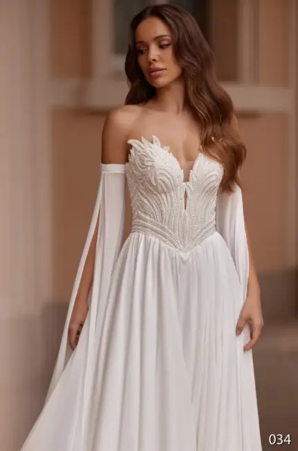 Rochie de mireasa tip greceasca Bellara 034_1