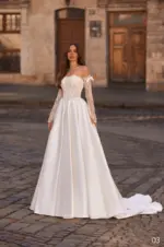 Rochie de mireasa tip printesa Bellara 033