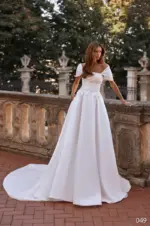 Rochie de mireasa tip printesa Bellara 049