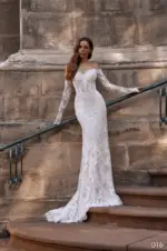 Rochie de mireasa tip sirena Bellara 016