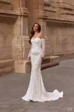 Rochie de mireasa tip sirena Bellara 020