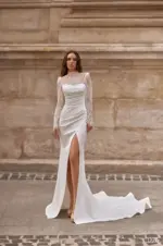 Rochie de mireasa tip sirena Bellara 026