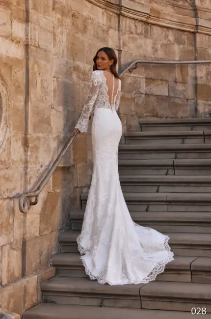 Rochie de mireasa tip sirena Bellara 028