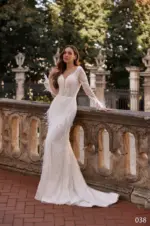 Rochie de mireasa tip sirena Bellara 038