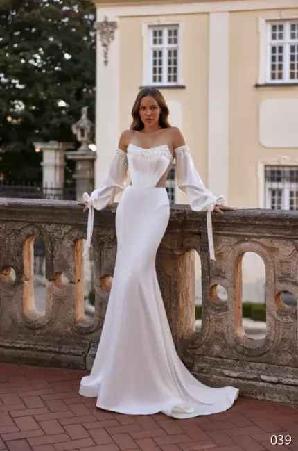 Rochie de mireasa tip sirena Bellara 039