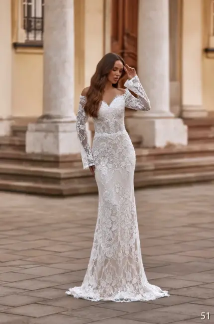 Rochie de mireasa tip sirena Bellara 051