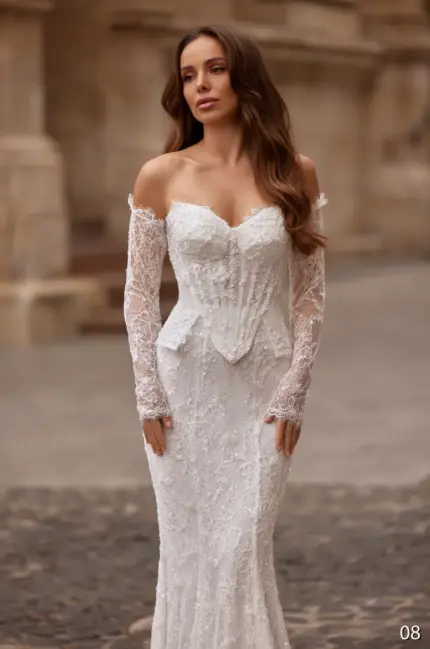 Rochie de mireasa tip sirena Bellara 08_1